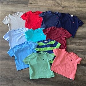 11 polo RL baby boy tee’s